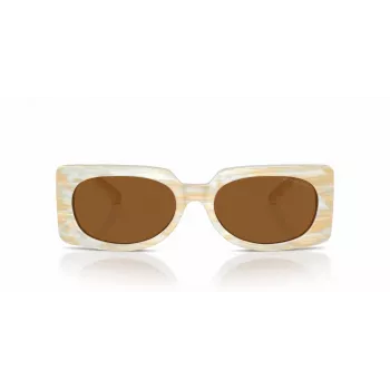 Michael Kors moteriški akiniai nuo saulės MK2215-400173 juodi pilkai gradientiniai 56mm