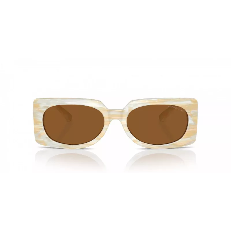 Michael Kors moteriški akiniai nuo saulės MK2215-400173 juodi pilkai gradientiniai 56mm