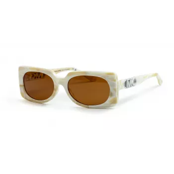 Michael Kors moteriški akiniai nuo saulės MK2215-400173 juodi pilkai gradientiniai 56mm