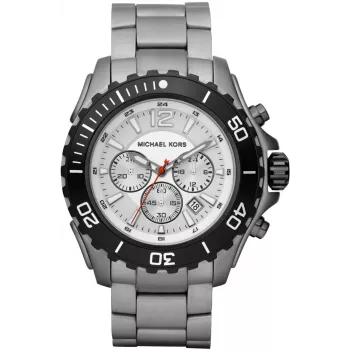 Michael Kurz Vyriškas Laikrodis MK8230 47mm Nerūdijantis Plienas Juodas Ciferblatas Chronografas