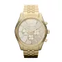 Michael Mens Dylan Quartz Chronograph Black Dial Stainless Steel Watch MK8281
