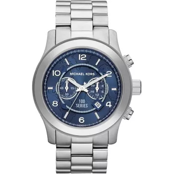 Michael Mens Lexington Chronograph Stainless Steel Watch MK8314 45mm