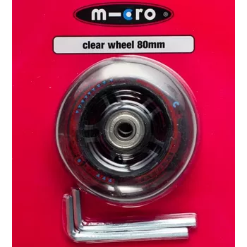 Micro / Globber paspirtuko ratas 80 mm - juoda