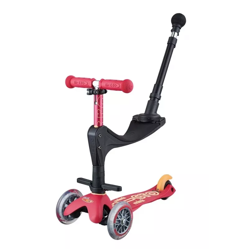 Micro Mini 3 in 1 Deluxe Plus Scooter Red