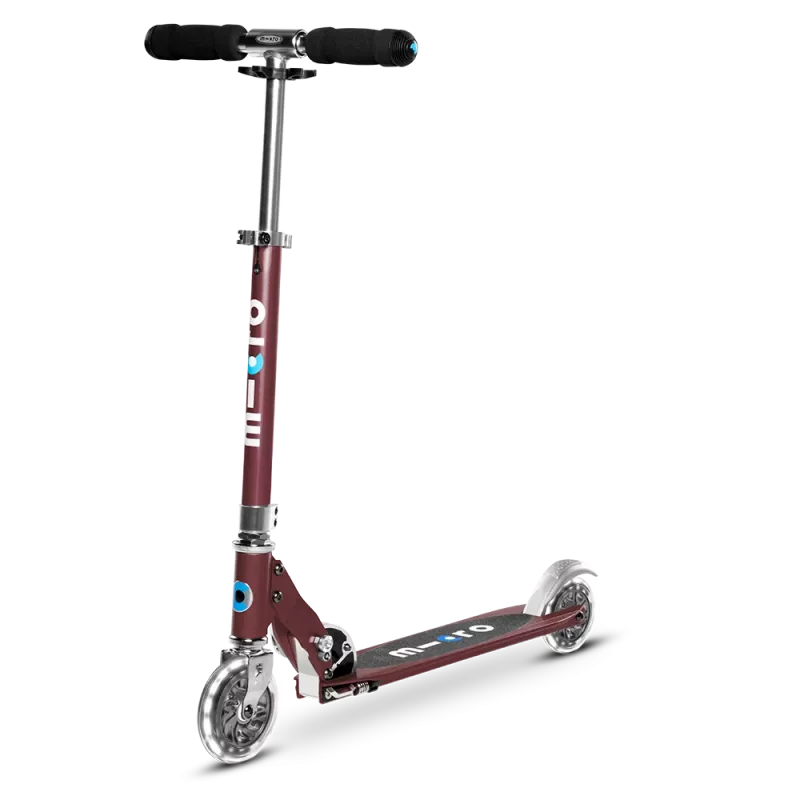 Micro Sprite LED Purple Kick Scooter