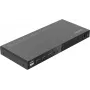 MicroConnect 4K@60Hz HDMI KVM perjungiklis 4x1 su 4K60 4:4:4, USB 3.0 šakotuvu, garso perdavimu, metaliniu korpusu (MC-HDMIKVM0401-USB3-4K)