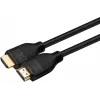 MicroConnect HDMI didelės spartos kabelis su Ethernet, 1 m CCS, juodas