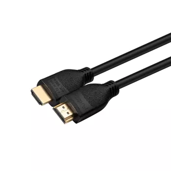 MICROCONNECT HDMI High Speed kabelis su Ethernet, 5m, CCS, juodas, 4K@30Hz, 3D, ARC, HEC, paauksuotos jungtys, trigubas ekranavimas