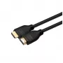 MICROCONNECT HDMI High Speed kabelis su Ethernet, 5m, CCS, juodas, 4K@30Hz, 3D, ARC, HEC, paauksuotos jungtys, trigubas ekranavimas