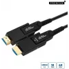 MicroConnect Premium optinis šviesolaidinis HDMI Type A aktyvus optinis kabelis, 4K, 10m, juodas