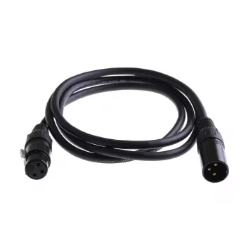 MICROCONNECT PRO XLR laidas 10 m, AWG24, juodas