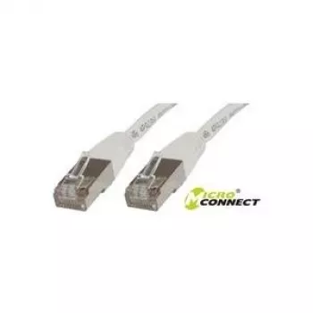MicroConnect SSTP602W 2m CAT6 S/FTP LSZH tinklo pataisos laidas, RJ45 į RJ45, baltas