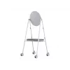 Microsoft Steelcase Roam Mobile Stand for Surface Hub 2S 50 inch - Multimedia Cart - Grey - Height 1661.2 mm - Weight 28.1 kg