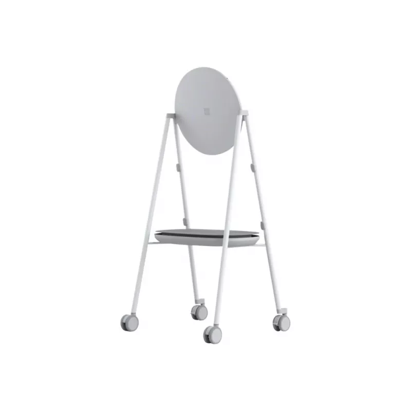 Microsoft Steelcase Roam Mobile Stand for Surface Hub 2S 50 inch - Multimedia Cart - Grey - Height 1661.2 mm - Weight 28.1 kg