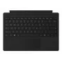 Microsoft Surface Pro Type Cover su pirštų atspaudų skaitytuvu - klaviatūra - su jutikliniu kilimėliu, akselerometru - apšviesta - QWERTY - JK - juoda - Demonstracinė, komercinė - skirta Surface Pro (2017 m. vidurys)