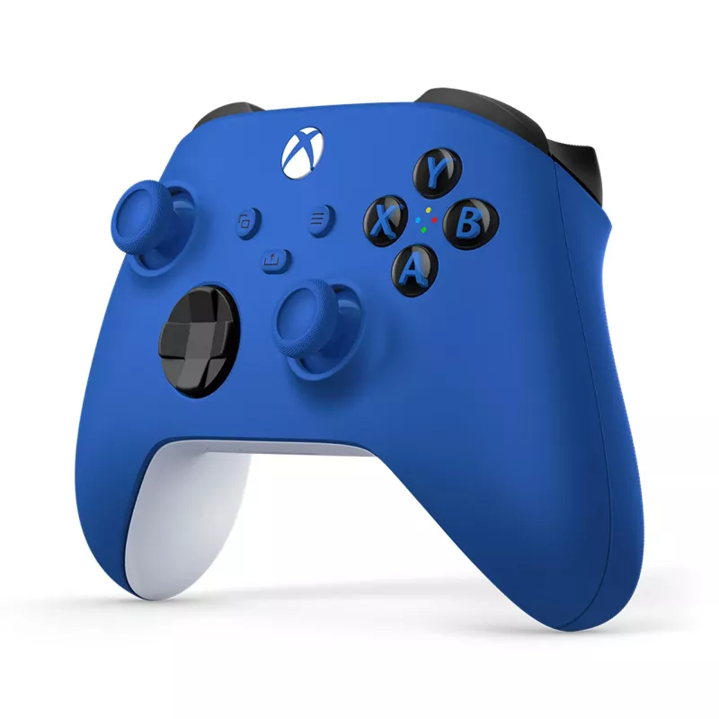 Microsoft Xbox Wireless Controller QAU-00002 – Shock Blue (Xbox Series X|S, Xbox One, PC, Mobile)