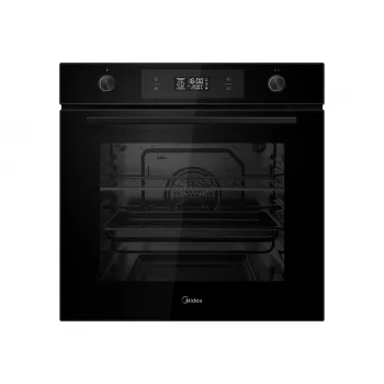 Midea MBON5M90E6-BK Įmontuojama elektrinė orkaitė 70L Liečiamasis ekranas Pirolizinis savaiminis valymas Juoda