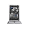 Midea MDWEB1004LS-W Robot dulkių siurblys su LDS lazerine navigacija, 4000 Pa įsiurbimo galia, soniniu šluostymu, 5200 mAh baterija, programėlės ir balso valdymu, baltas