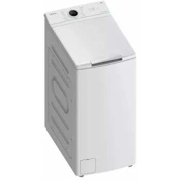Midea MF100T70BA10/W-HR Skalbimo mašina su viršutine apkrova, 7 kg, 1200 aps./min., garų funkcija, balta