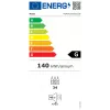 Midea vyno šaldytuvas MDRW150FGG22W laisvai pastatomas 34 buteliai juodas
