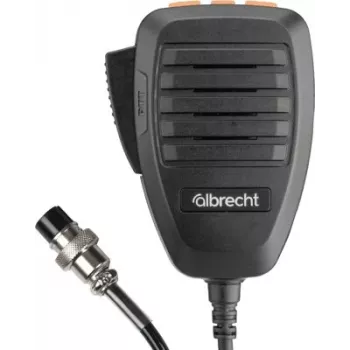 Midland Albrecht 42000 dinaminis CB radijo mikrofonas su 4 kontaktų jungtimi ir PTT