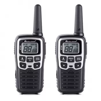 Midland XT50 2x PMR446 Nešiojama Dvipusė Radijo Stotis Pilka
