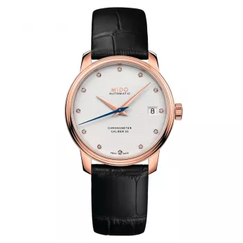 MIDO Baroncelli III Chronometer Automatinis Laikrodis M027208360360 34mm Rožinis Auksas PVD