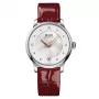 MIDO Baroncelli III Lady automatinis laikrodis 33mm baltas perlamutrinis ciferblatas odinis dirželis M039207161060
