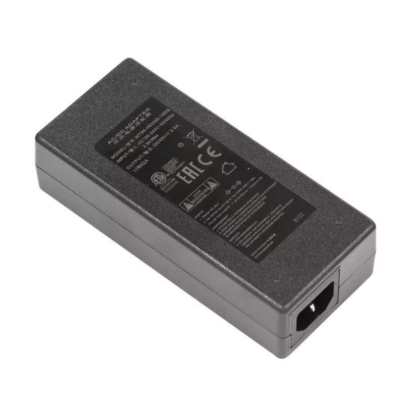 MikroTik 48V 2A 96W maitinimo blokas su kištuku