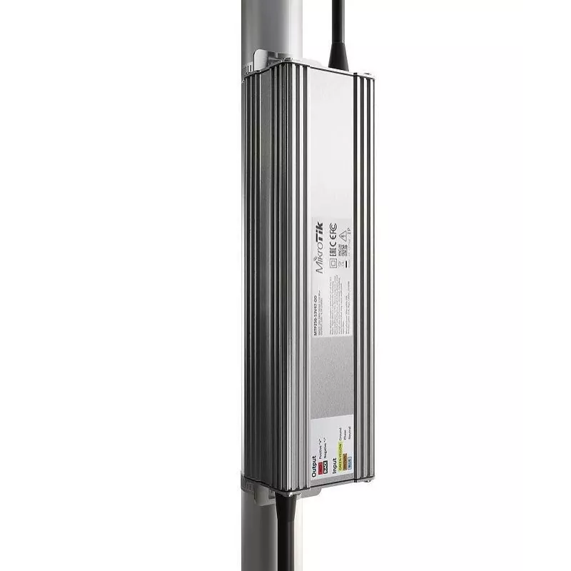 MikroTik MTP250-53V47-OD maitinimo adapteris/inverteris lauko sąlygoms, 250 W, cinkas