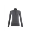 MILLET W Drynamic Warm 44958 Zip Base Layer Graphite - L/XL
