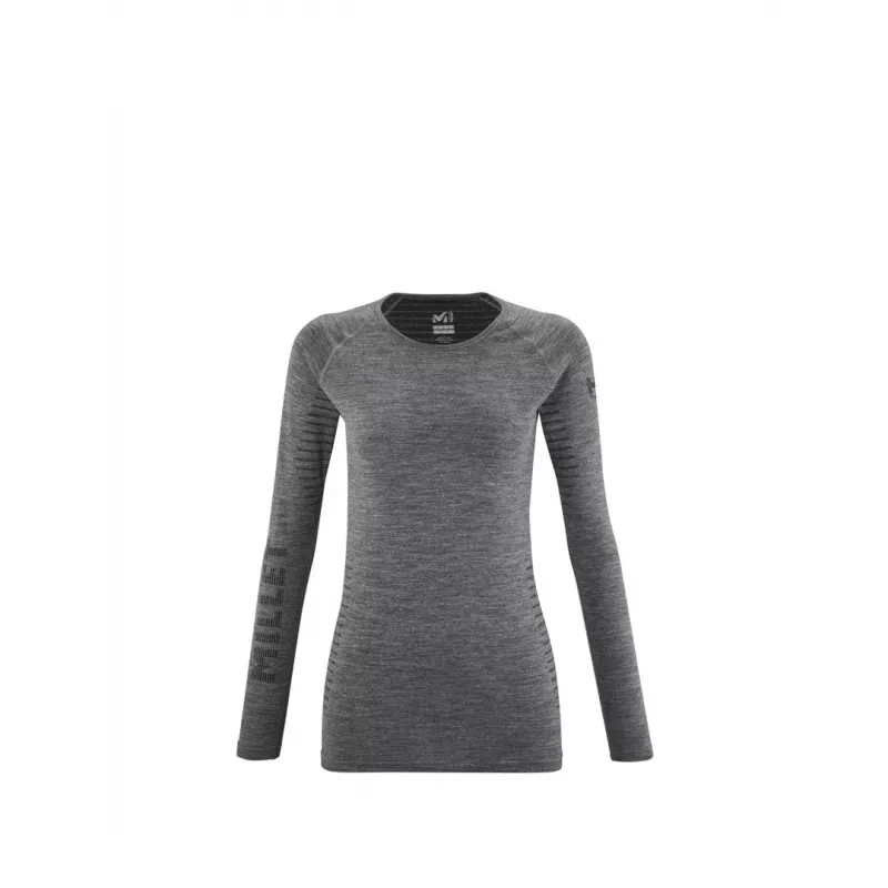 MILLET W Drynamic Warm Ls Tee Graphite - L/XL