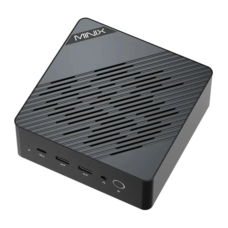 MINIX ER937-AI Barebone Mini PC su AMD Ryzen 7 3750H, 4 branduoliai/8 gijos, Radeon Vega 10, dvigubas Gigabit LAN, Wi-Fi 5, VESA tvirtinimas