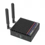 MINIX Z300-0dB Barebone Mini PC Intel Processor N300 8C/8T iki 3.8GHz DDR5 1x SODIMM M.2 PCIe Gen4 Wi-Fi 6E BT5.2 2x 2.5GbE HDMI 2.1 DP 1.4 USB-C 90W VESA Juoda