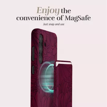 MIO Berry Blooms Magsafe Case Compatible Card Holder
