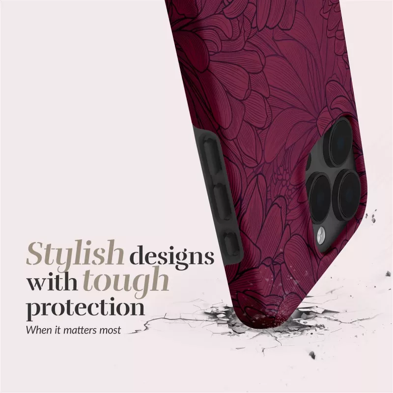 MIO Berry Blooms MagSafe Dėklas, suderinamas su iPhone 16 Plus