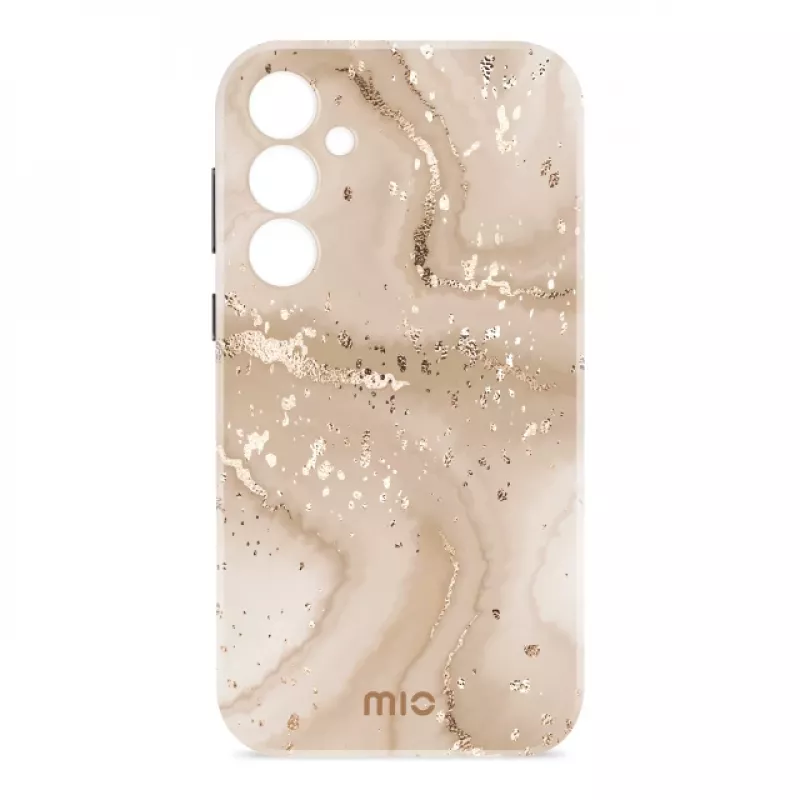 MIO Gold Marble Magsafe Compatible Case, skirtas Samsung S25 Plus 5G