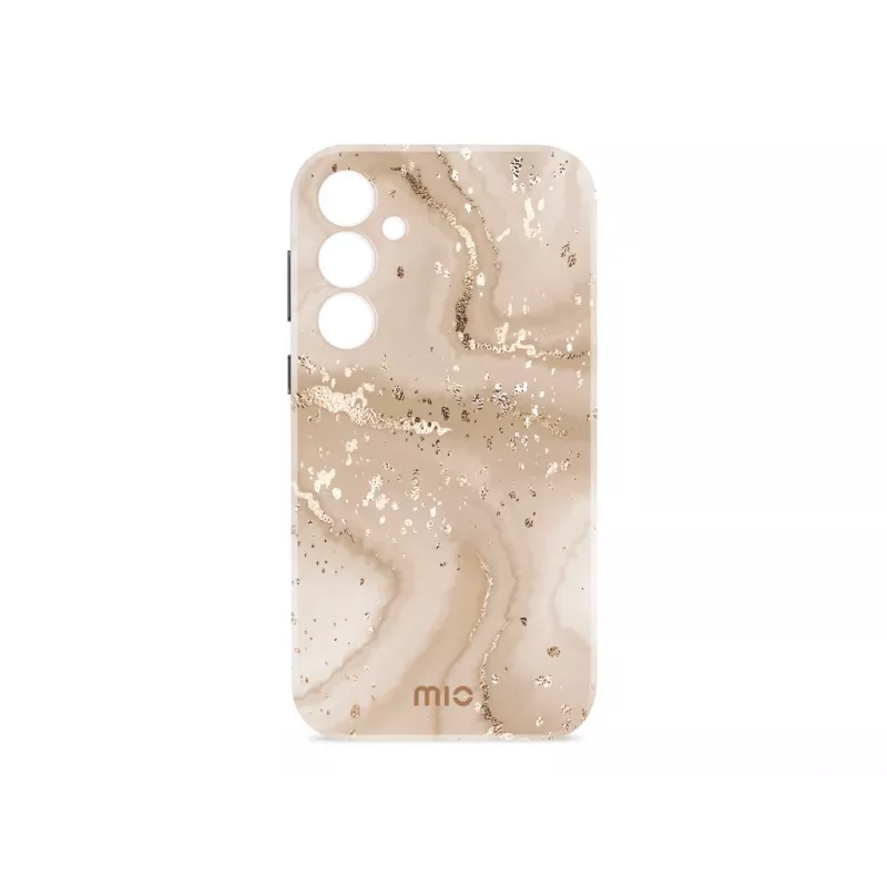 MIO Gold Marble Magsafe Compatible Case, skirtas Samsung S25 Plus 5G