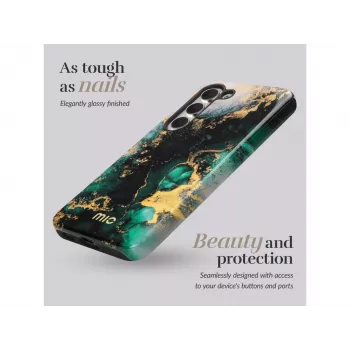 MIO Green Marble Magsafe Compatible Case for Samsung S25 Plus 5G