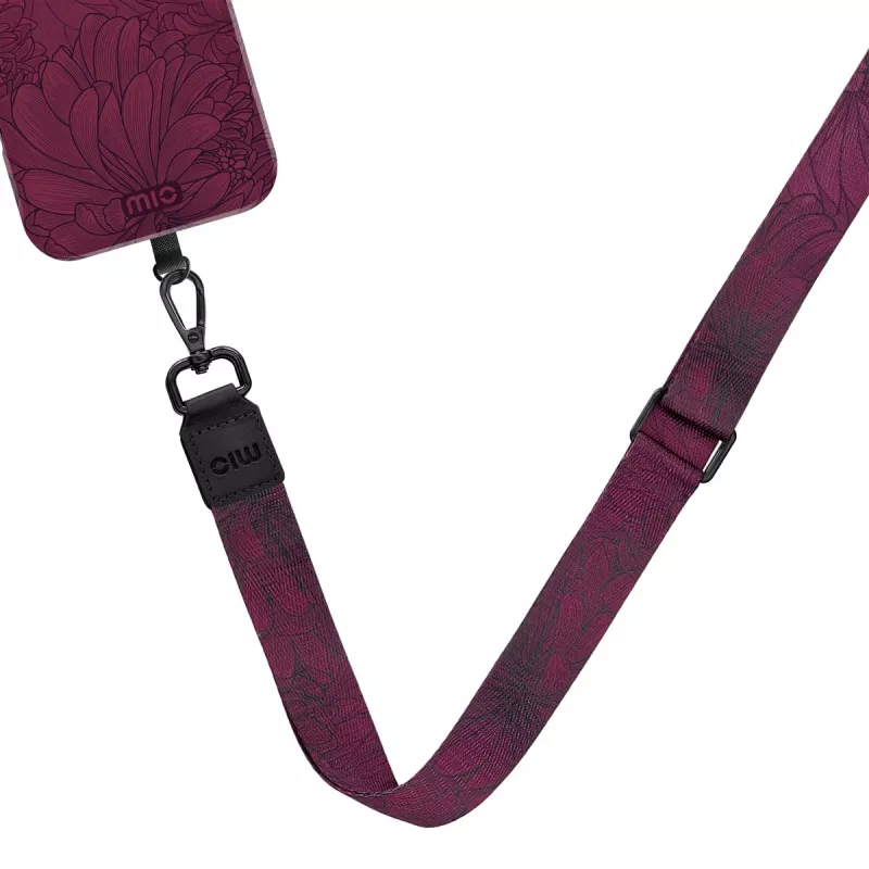 MIO Lanyard Strap Berry Blooms