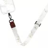 MIO Lanyard Strap White Marble