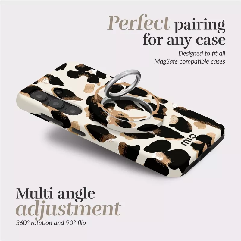 MIO Leopard MagSafe Case Compatible Ring Holder