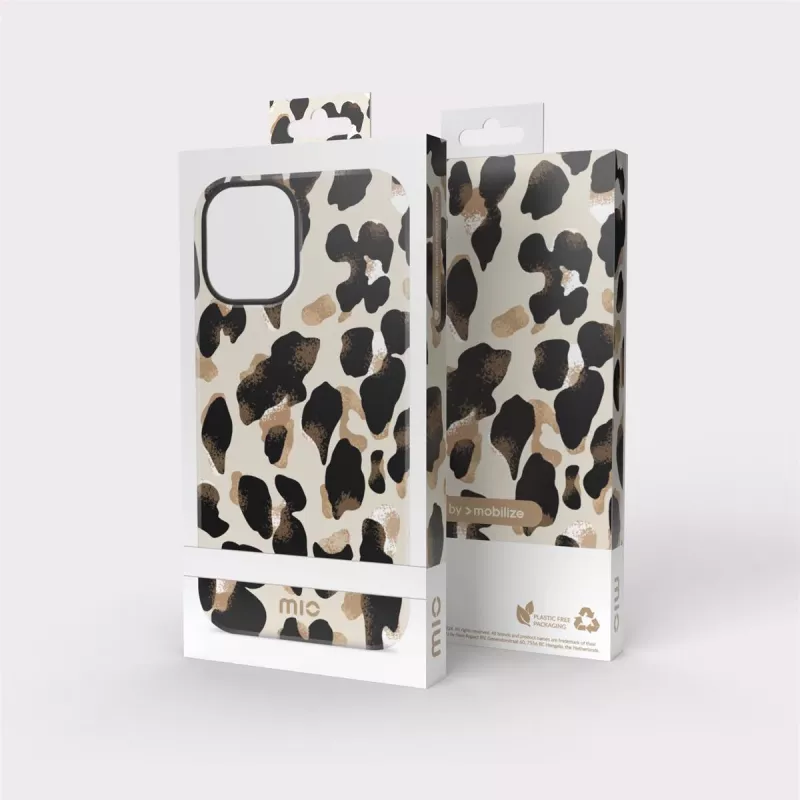 MIO Leopard Magsafe Compatible Case, skirta iPhone 16