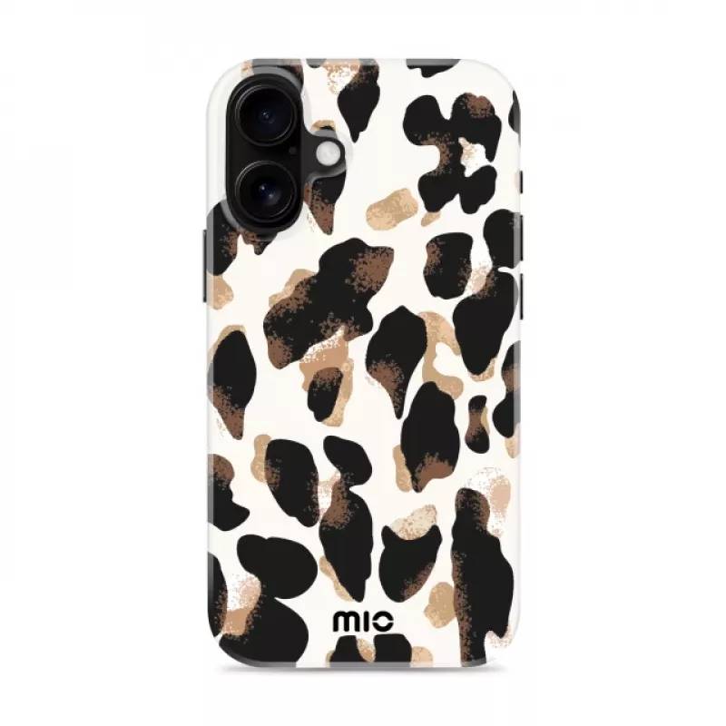 MIO Leopard Magsafe Compatible Case, skirta iPhone 16 Plus
