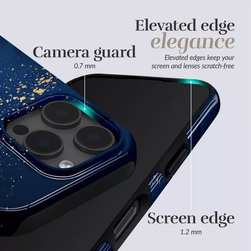 MIO Midnight Sparkle Magsafe Dėklas, suderinamas su Samsung S25 Ultra 5G
