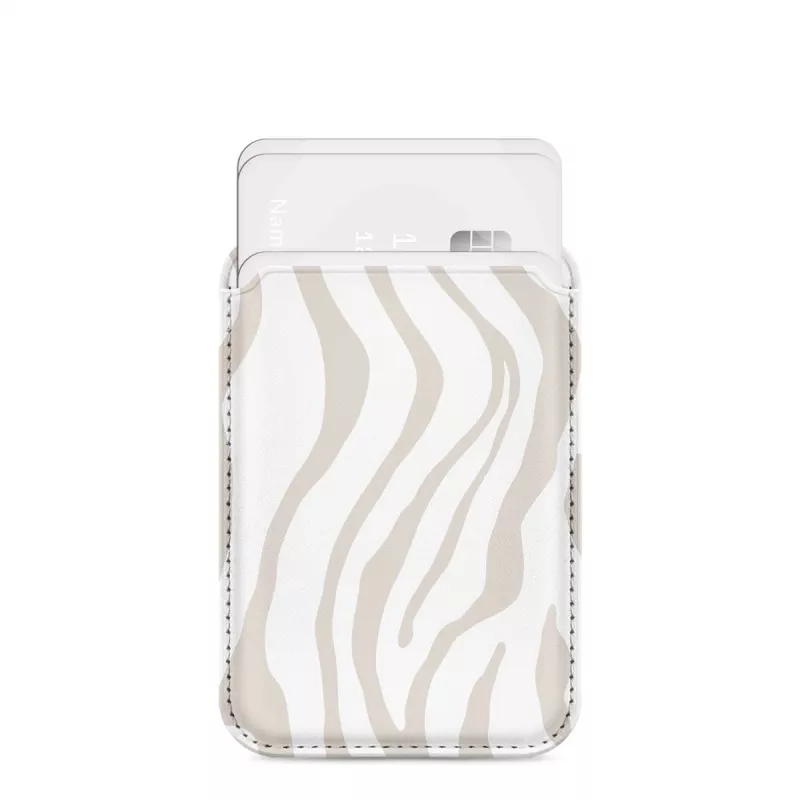 MIO Sandy Zebra Magsafe Case Compatible Card Holder