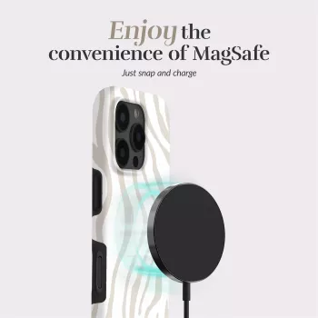 MIO Sandy Zebra Magsafe Dėklas, suderinamas su iPhone 16