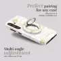 MIO White Roses Magsafe Case Compatible Ring Holder