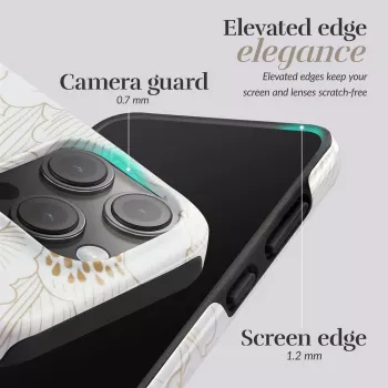 MIO White Roses Magsafe Compatible Case, skirtas iPhone 16 Pro Max