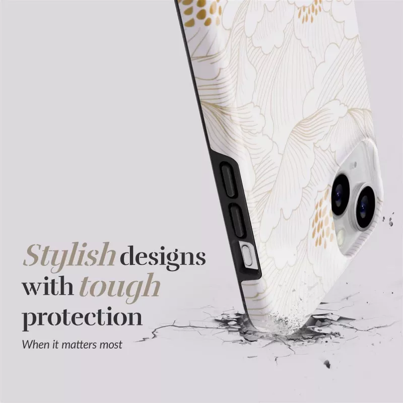 MIO White Roses Magsafe Compatible for iPhone 15 Pro